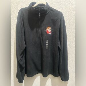 Disney Black Sweatshirt with Embroidered Character